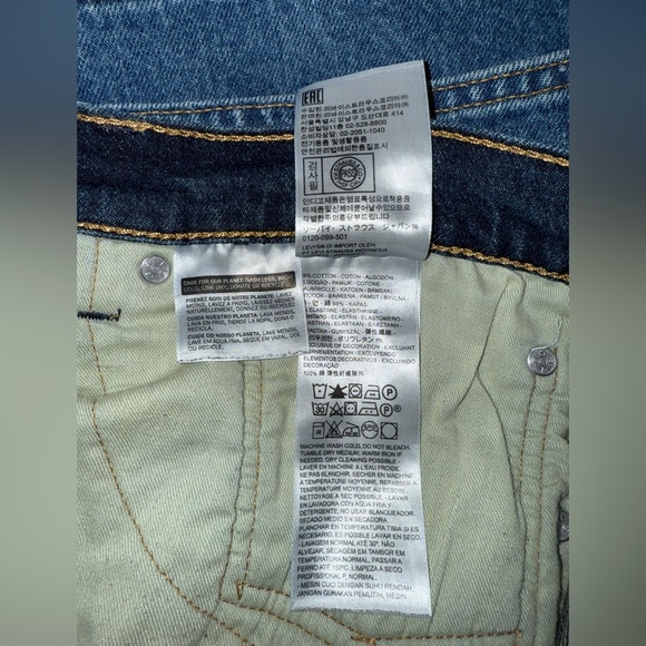 Levi’s Men’s 505 Regular Fit 40x30 - Picture 7 of 8